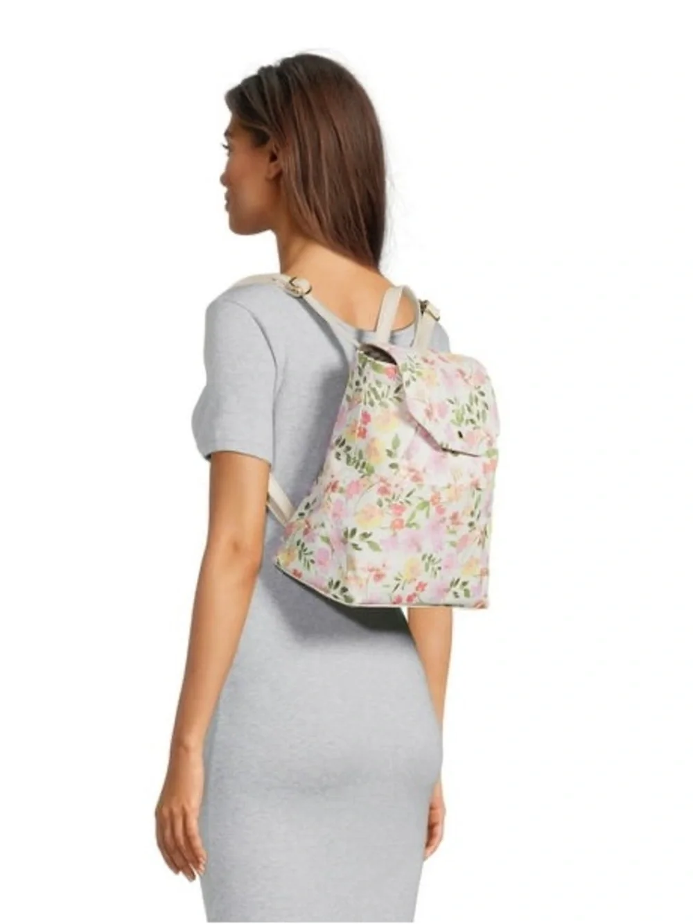 Layla Backpack Multicolor Back to School Girlhoodcore Pink Yellow Floral